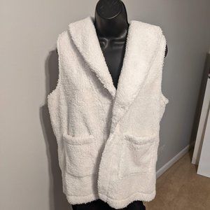 LOFT Faux Fur Vest Jacket